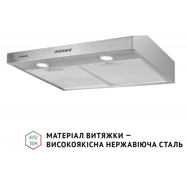 Фото - Витяжка традиційна Perfelli PL 6002 I LED