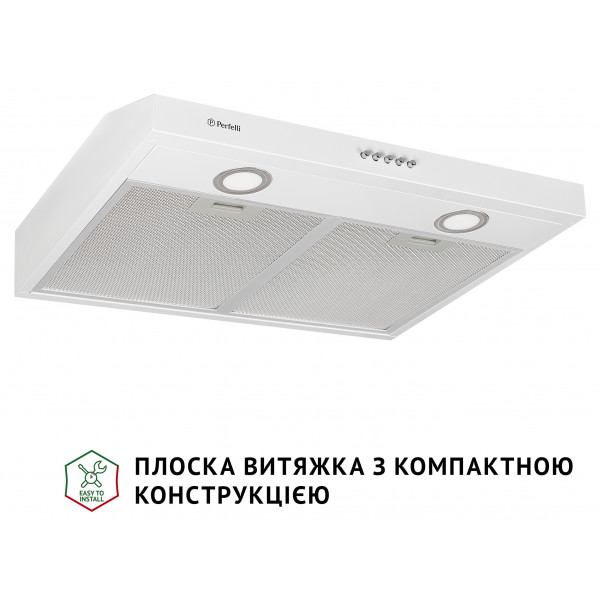 Фото - Витяжка традиційна Perfelli PL 6002 W LED