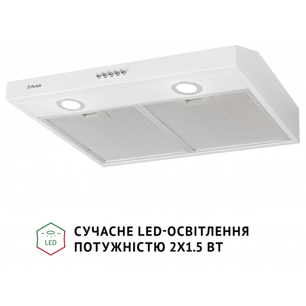Фото - Витяжка традиційна Perfelli PL 6002 W LED