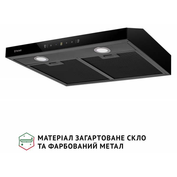 Фото - Витяжка традиційна Perfelli RINCI 6CWB NERO