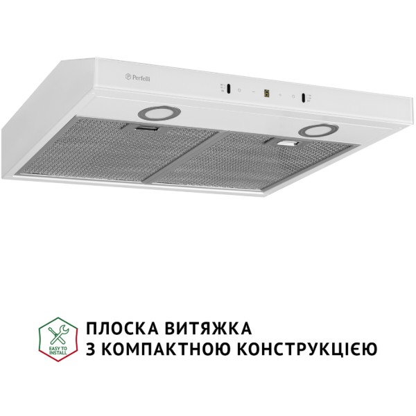 Фото - Витяжка традиційна Perfelli RINCI 6CWX BIANCO