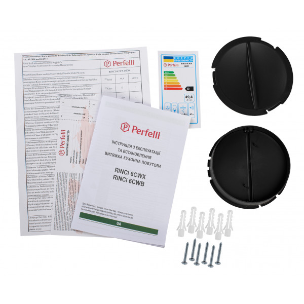 Фото - Витяжка традиційна Perfelli RINCI 6CWX INOX