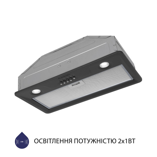 Фото - Вытяжка встраиваемая Minola HBI 5202 GR 700 LED