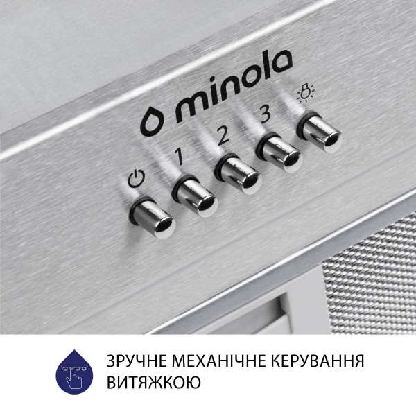 Фото - Вытяжка встраиваемая Minola HBI 5202 I 700 LED
