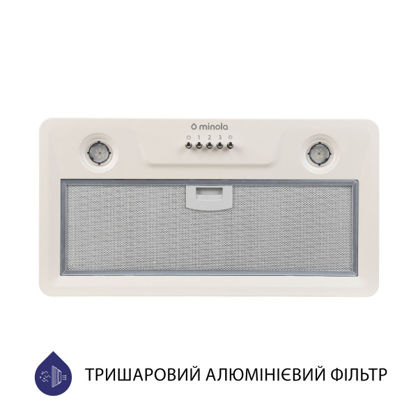 Фото - Вытяжка встраиваемая Minola HBI 5202 IV 700 LED
