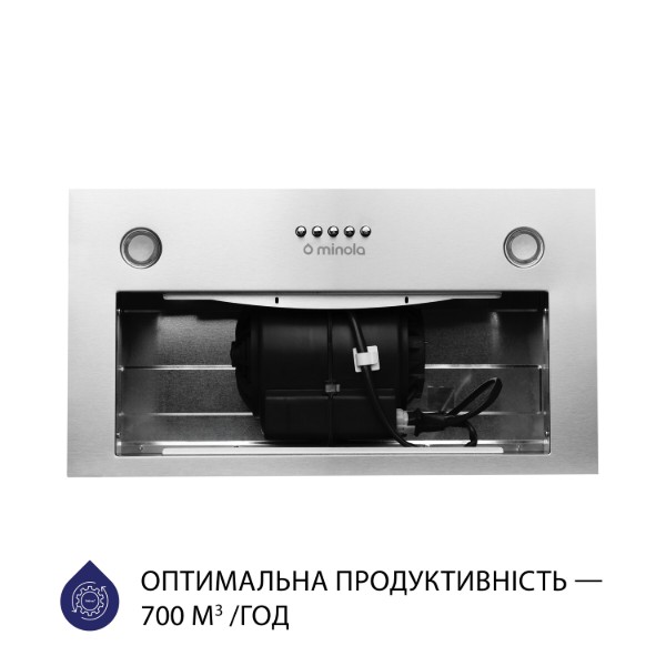 Фото - Вытяжка встраиваемая Minola HBI 5227 I 700 LED