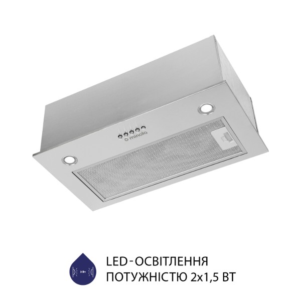 Фото - Вытяжка встраиваемая Minola HBI 5227 I 700 LED