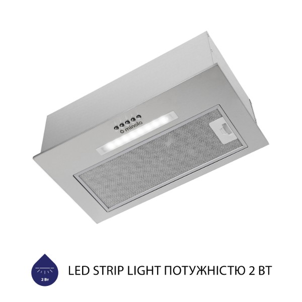 Фото - Вытяжка встраиваемая Minola HBI 5323 I 800 LED