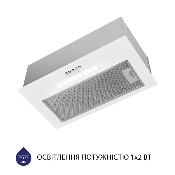 Фото - Вытяжка встраиваемая Minola HBI 5323 WH 800 LED