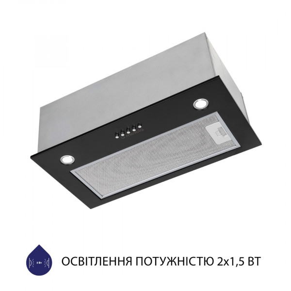 Фото - Витяжка вбудована Minola HBI 5327 BL 800 LED