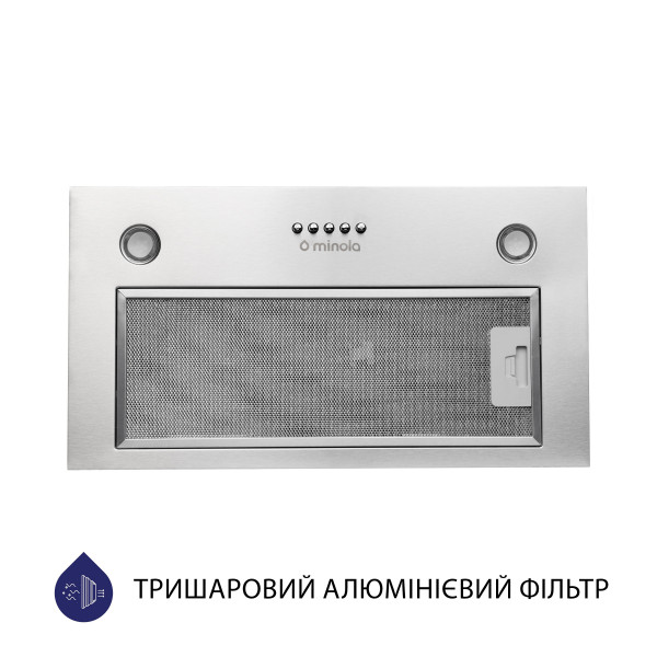 Фото - Витяжка вбудована Minola HBI 5327 I 800 LED