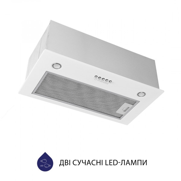 Фото - Витяжка вбудована Minola HBI 5327 WH 800 LED