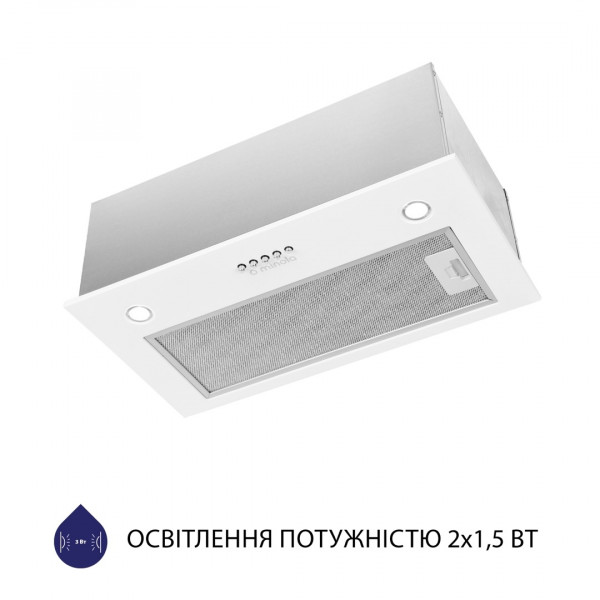 Фото - Витяжка вбудована Minola HBI 5327 WH 800 LED