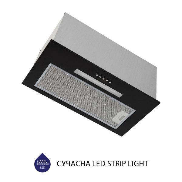 Фото - Витяжка вбудована Minola HBI 5623 BL 1000 LED