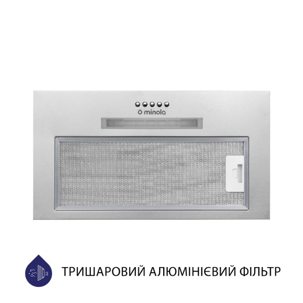 Фото - Витяжка вбудована Minola HBI 5623 I 1000 LED