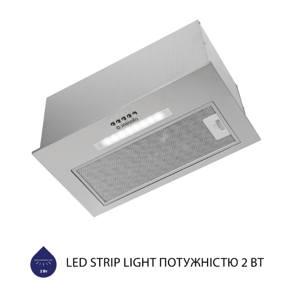 Фото - Витяжка вбудована Minola HBI 5623 I 1000 LED