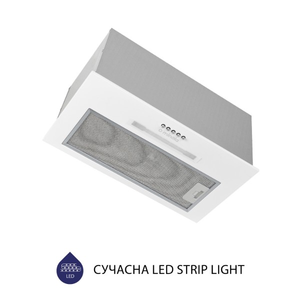 Фото - Витяжка вбудована Minola HBI 5623 WH 1000 LED