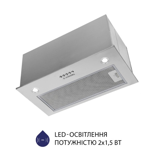 Фото - Вытяжка встраиваемая Minola HBI 5627 I 1000 LED