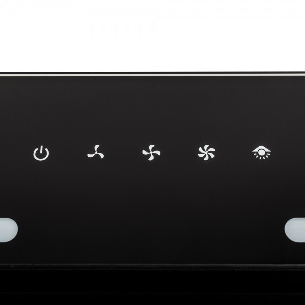 Фото - Витяжка вбудована Minola HBI 6673 BL GLASS 1000 LED Line
