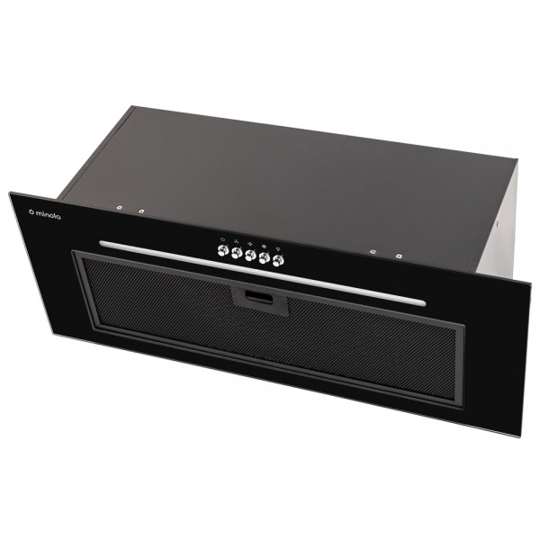 Фото - Вытяжка встраиваемая Minola HBI 7664 BL GLASS 1000 LED Line
