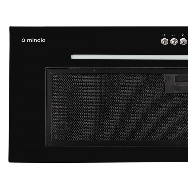 Фото - Вытяжка встраиваемая Minola HBI 7664 BL GLASS 1000 LED Line