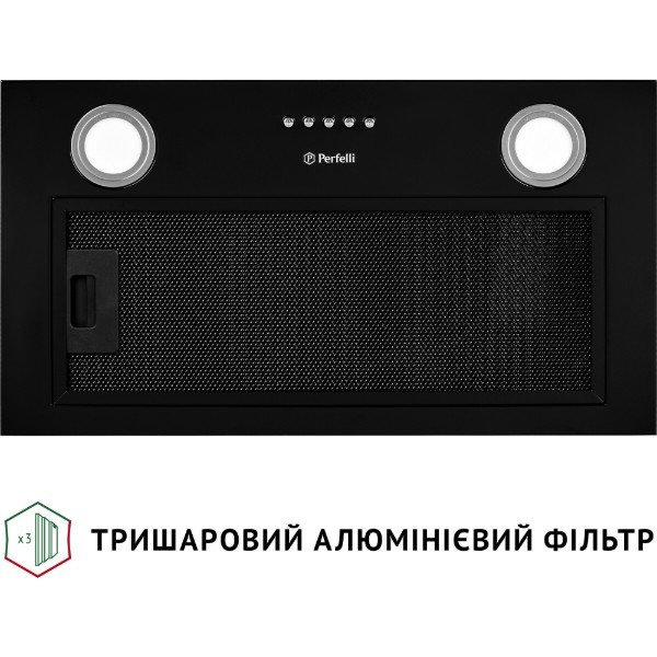 Фото - Витяжка вбудована Perfelli BI 5022 BL LED