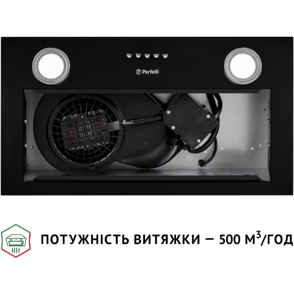 Фото - Витяжка вбудована Perfelli BI 5022 BL LED