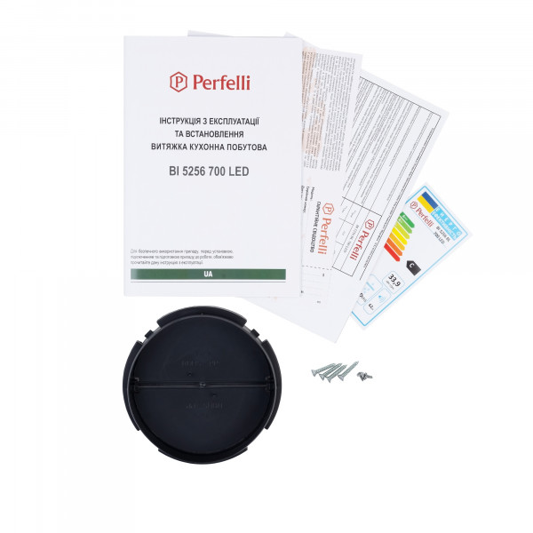 Фото - Вытяжка встраиваемая Perfelli BI 5256 BL 700 LED