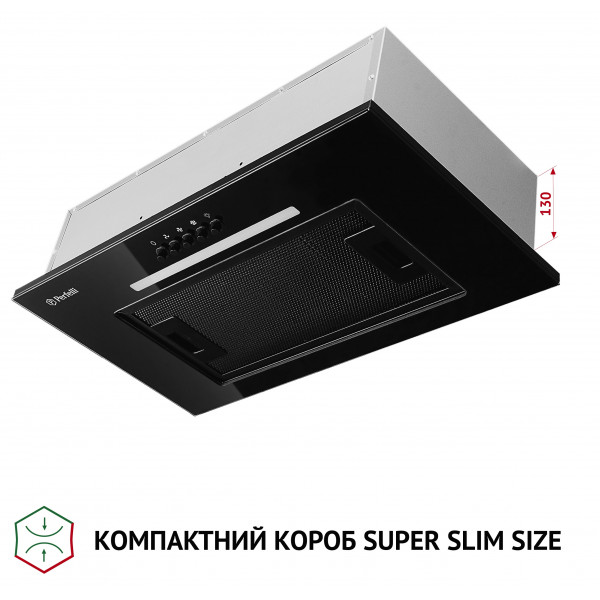 Фото - Вытяжка встраиваемая Perfelli BI 5256 BL 700 LED