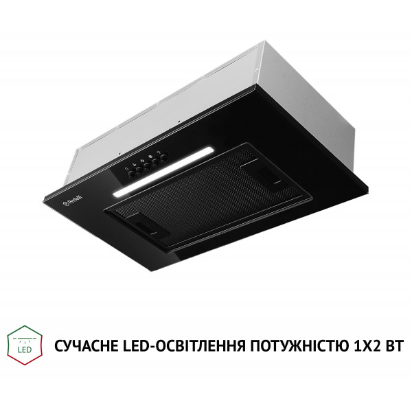 Фото - Вытяжка встраиваемая Perfelli BI 5256 BL 700 LED