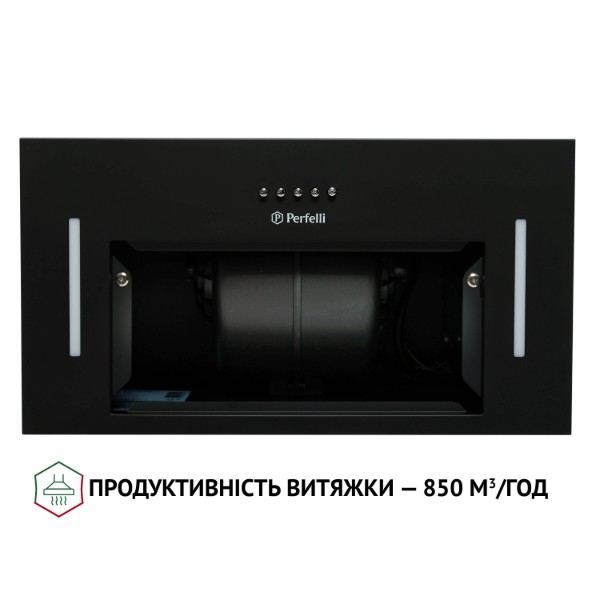 Фото - Вытяжка встраиваемая Perfelli BI 5453 BL 850 LED Strip