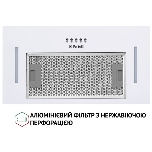 Фото - Витяжка вбудована Perfelli BI 5653 WH 1000 LED