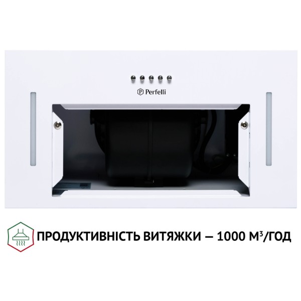 Фото - Витяжка вбудована Perfelli BI 5653 WH 1000 LED