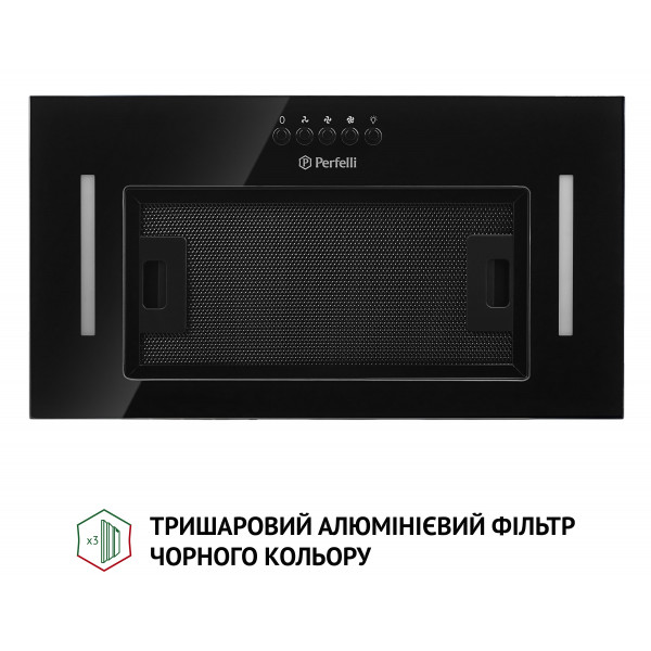Фото - Витяжка вбудована Perfelli BI 5684 BL 1000 LED