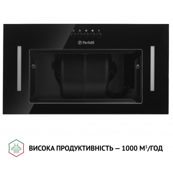 Фото - Витяжка вбудована Perfelli BI 5684 BL 1000 LED