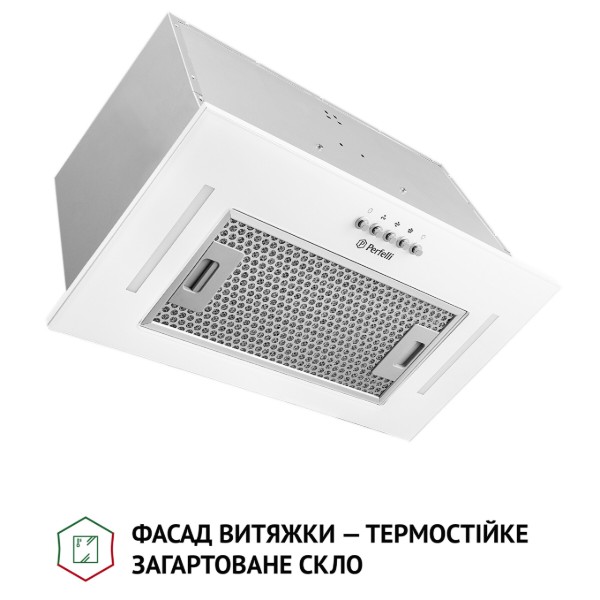 Фото - Витяжка вбудована Perfelli BI 5684 WH 1000 LED