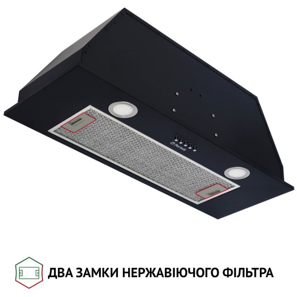 Фото - Витяжка вбудована Perfelli BI 7652 BL 1000 LED
