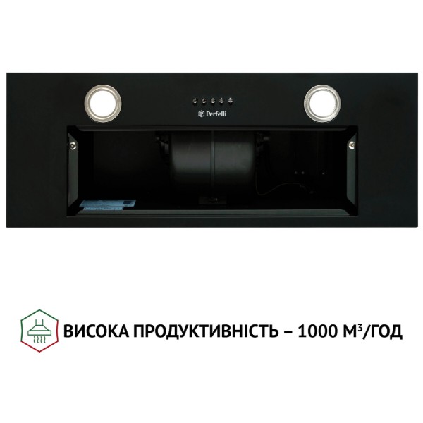 Фото - Витяжка вбудована Perfelli BI 7652 BL 1000 LED