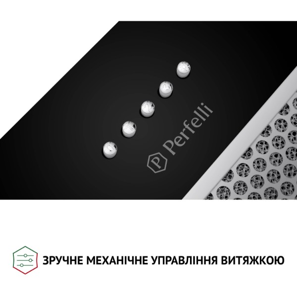 Фото - Витяжка вбудована Perfelli BI 7652 BL 1000 LED