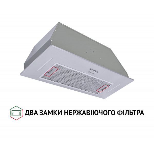 Фото - Вытяжка встраиваемая Perfelli BI 7653 I 1000 LED