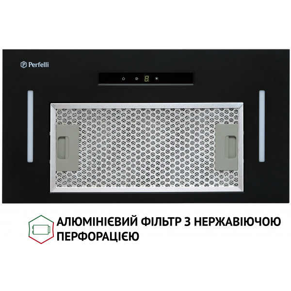 Фото - Витяжка вбудована Perfelli BIS 5653 BL 1000 LED