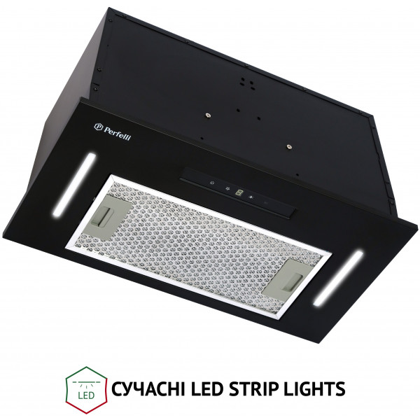 Фото - Витяжка вбудована Perfelli BIS 5653 BL 1000 LED