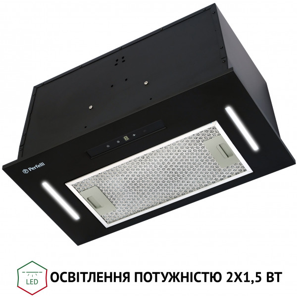 Фото - Витяжка вбудована Perfelli BIS 5653 BL 1000 LED