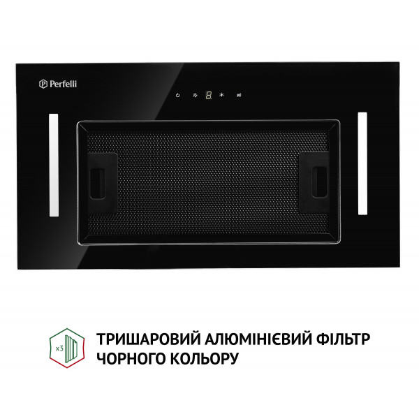 Фото - Уценка - Вытяжка встраиваемая Perfelli BIS 5684 BL 1000 LED