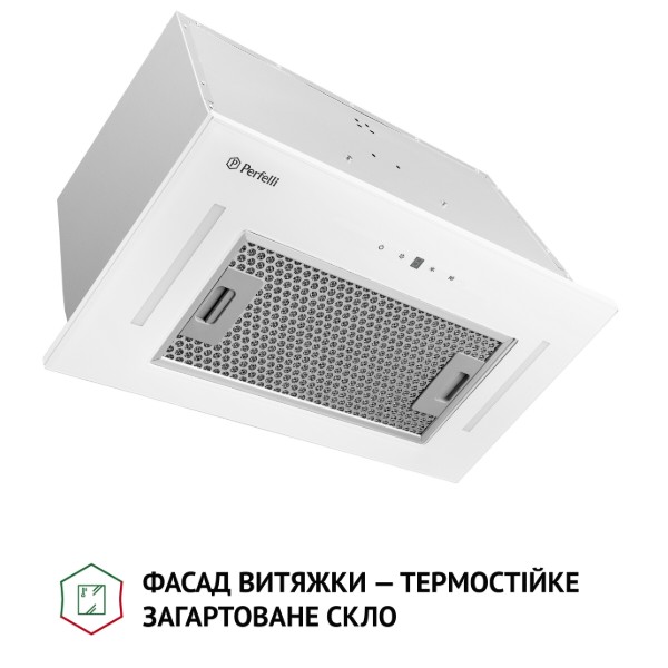 Фото - Вытяжка встраиваемая Perfelli BIS 5684 WH 1000 LED