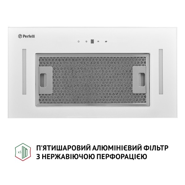 Фото - Вытяжка встраиваемая Perfelli BIS 5684 WH 1000 LED