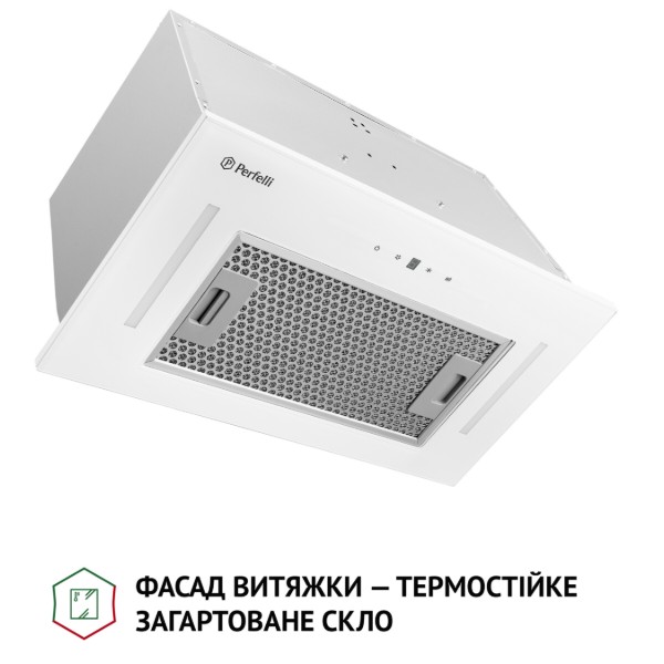 Фото - Вытяжка встраиваемая Perfelli BIS 5884 WH 1200 LED