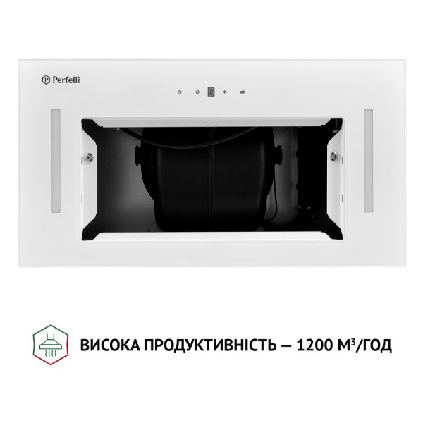Фото - Вытяжка встраиваемая Perfelli BIS 5884 WH 1200 LED