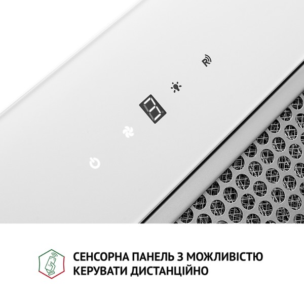 Фото - Вытяжка встраиваемая Perfelli BIS 5884 WH 1200 LED