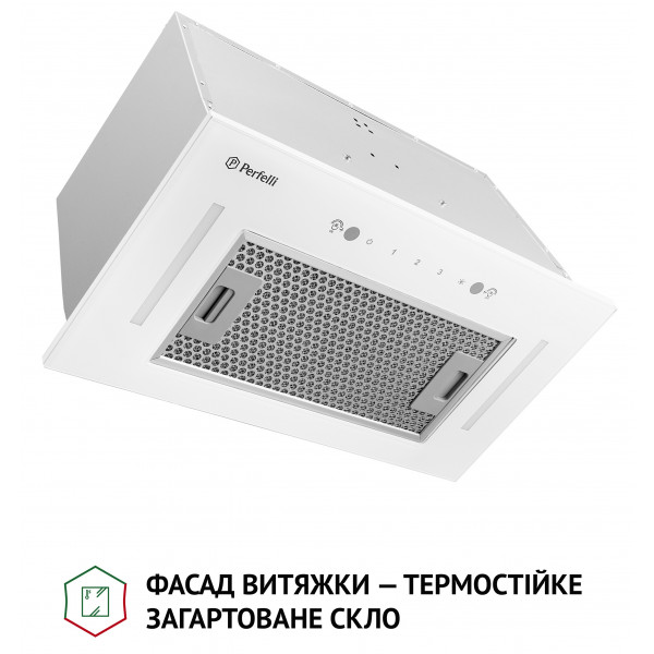 Фото - Вытяжка встраиваемая Perfelli BIS 58844 WH 1200 LED